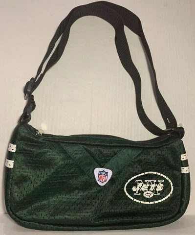 NFL New York Jets~Team Jersey Purse~Little Earth Productions~Cross Body Bag Cover