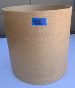 Gretsch Vintage Raw Birdseye Maple 12" x 12" Unfinished Tom Drum Shell - Picture 1 of 5