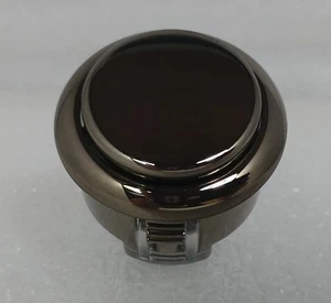 Japan Sanwa Metallic Gunmetal Button OBSJ-30-GM Video Arcade game Parts - Picture 1 of 4