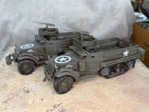New Ray, US WW2 Halftrack Combo, 2x Vehicles, 1/32 - Imagen 1 de 6