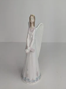 Lladro "Sounds of Peace" Angel with Dove Bell - New in Box HANDMADE in SPAIN VTG - Picture 1 of 11