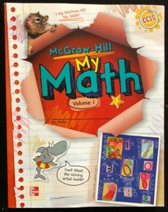 1st Grade - MY MATH - STUDENT EDITION WORKBOOK (Vol. 1) (2013, McGraw-Hill) - Picture 1 of 12