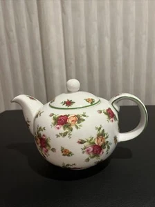 Royal Albert Afternoon Tea Porzellan Teekanne & Deckel alte Landrosen Sammlung - Bild 1 von 7
