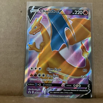 Charizard V SWSH050 SWSH: Sword & Shield Promo Card Holo (A2) - Image 1 of 4
