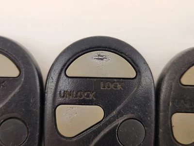 ORIGINAL LOT OF 5 NISSAN MAXIMA 00-01 OEM REMOTE FOB KEY LESS ENTRY WHOLESALE US - Image 1 of 4