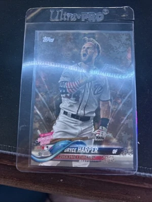 2018 Topps Update Series - Home Run Derby Bryce Harper  Memorial Day Camo /25 - Image 1 of 2