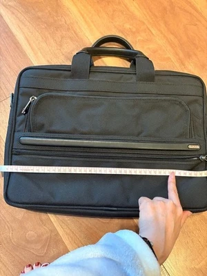 TUMI Business Bag Maletín Nylon Negro 112864c - Imagen 1 de 4