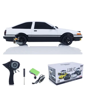 1/18 LDRC Drift Car Model RWD Race Vehicle 10KM/H Flip with Light USB Battery - Picture 1 of 12
