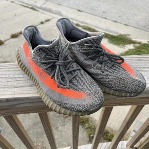 Size 8 - adidas Yeezy Boost 350 V2 Low Beluga - Fairly Worn Men’s - Picture 1 of 12
