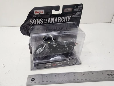 Harley Davidson Dyna Super Glide 2003 Maisto Sons of Anarchy Jax Teller Foto 1 de 4