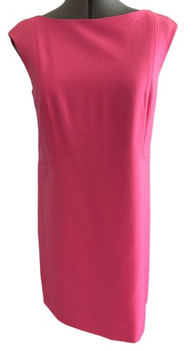 Abito tubino Kate Spade rosa senza maniche 100% lana taglia 4 *LEGGI