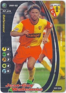 Card Football Champions Base Action Panini Ligue 1 One France 2001-02 2002