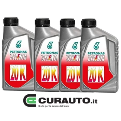 OLIO MOTORE PETRONAS FIAT SELENIA 20K originale 10W40 4LITRI FIAT ALFA LANCIA - Immagine 1 di 3