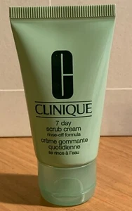 NEW CLINIQUE 7 Day Scrub Cream Rinse Off Formula 1 OZ Travel Size - Picture 1 of 2