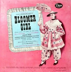78 rpm album 8 records M+ / album: VG- CELESTE HOMES stars in BLOOMER GIRL - Imagen 1 de 3