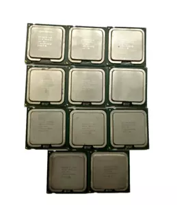 Lot of 11 Intel Core 2 Duo E4500 SLA95 2.20GHZ LGA 775 Desktop Processor CPU - Picture 1 of 12