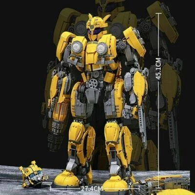 DIY Robot Model Building Blocks Set MOC Bricks Educational Toy - Image 1 of 4