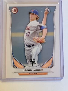 Jacob deGrom 2014 Bowman Prospects #BP73 New York Mets - Picture 1 of 2