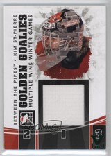 2010-11 ITG Between the Pipes Black Vault Emerald 1/1 Kim St-Pierre #GG-02 0c3