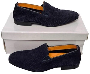 KURT GEIGER London Mens Oliver Navy Suede Slip On Loafer  EU 40 UK 6 MRRP £89 - Picture 1 of 9
