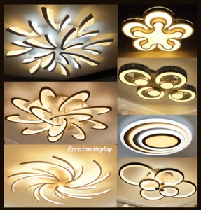 best seller Lámpara de techo LED Lámparas de techo Color de luz ajustable regulable A F1 - Imagen 1 de 45