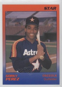 1989 Star Osceola Astros Gorky Perez #17