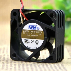 AVC DA04015B12X 12V 0.12A 4015 4cm Motor protection cooling fan 3pin - Picture 1 of 2