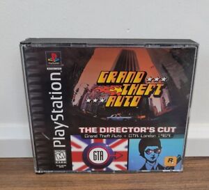 Grand Theft Auto: Director's Cut (Sony PlayStation 1, 1999) CIB