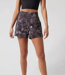 Pantaloncini Athleta Brooklyn taglia 16 nuovi lumen floreali neri - Foto 1 di 10