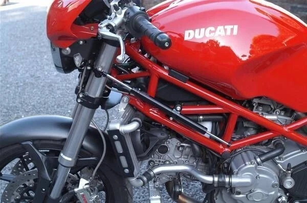 Ducati Monster S2R S4R 2003-2009 Toby Bélgica Amortiguador de dirección y kit de montaje nuevo Foto 1 de 1