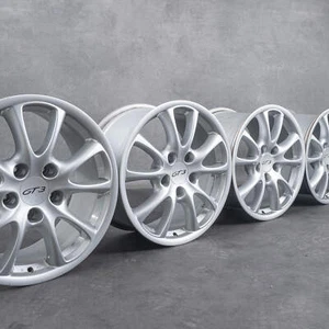 Original Porsche 18 inch 996 rims GT3 GT3RS RS 99636213605 99636214204 New - Picture 1 of 3
