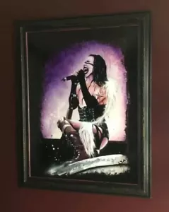 Original Marilyn Manson Painting "Holy Wood” - Picture 1 of 4