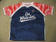 Chicago LOS WHITE SOX Soccer Jersey SGA 9/4/22 Size Medium Coca Cola Sponsor