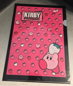 Nintendo Kirby Bandai Namco sehr Erdbeer Aktenordner Made in Japan - Bild 1 von 4