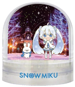 Snow Miku & Landscape Of Hokkaido Snow Globe Acrylic Snow Ball: Hatsune Miku - Picture 1 of 1