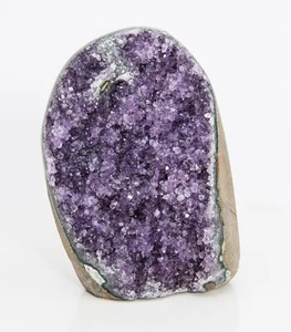 Amethyst Crystal Cluster Cathedral Geode Decor Polished Cut Base 2.84 lbs H1515 - Picture 1 of 13