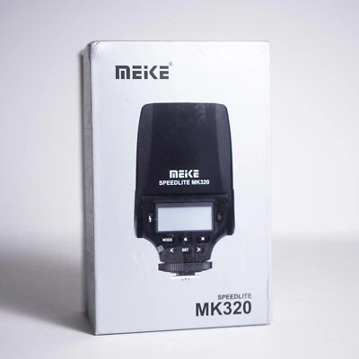 MEIKE MK320 MK-320-S TTL Master HSS Flash Speedlite Speedlight for Sony - Image 1 of 4