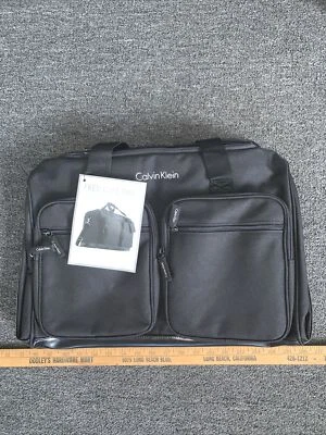 Bolso de Lona Grande Calvin Klein - Negro Nuevo con Etiquetas Foto 1 de 4