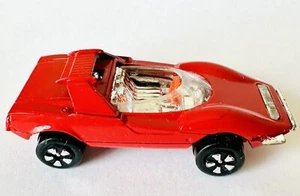 Vintage 1970s Play Art Alfa Romeo P33 Red Diecast Car - RARE - Orange Wheel - Picture 1 of 9