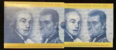 Australia 1998 Uncirculated Coin Set, Bass & Flinders - Image 1 of 4