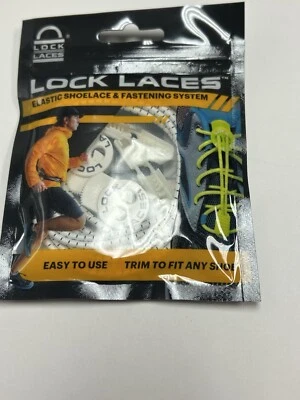 Cordones elásticos sin ataduras talla única, blancos Foto 1 de 3