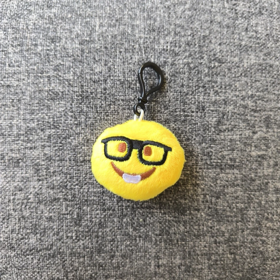 PORTACHIAVI EMOJI EMOTICON FACCINA GADGET ACCESSORI IDEA REGALO CIONDOLO - Immagine 1 di 1