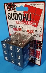 Rubik's Cube Sudoku Puzzle Westminster Spielzeug schwarz - Bild 1 von 3