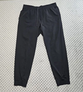 Lululemon Baumwolle Jogginghose Herren XL Schwarz Gym Laufen Lounge - Bild 1 von 8