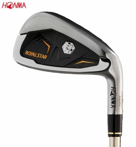 HONMA ROYAL STAR Iron Set 6pc 7-11,Sw Graphite Shaft Stiff Flex Carbon Shaft RH - Picture 1 of 3