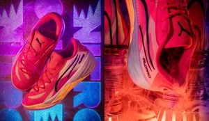 Puma All-Pro Nitro Basketball Schuhe Sneaker Sunset Glow/Sun Stream  Größe 42 - Bild 1 von 12