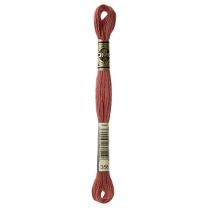DMC 6-Strand Embroidery Cotton 8.7yd-Medium Terra Cotta - 12 Pack - Picture 1 of 1