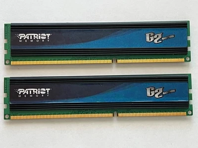 Patriot G2 Series 4GB (2GBx2) DDR3-1333 RAM PGD34G1333ELK - Image 1 of 3