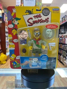 Scout Leader Ned Flanders Serie 10 (Vintage Simpsons, Playmates) SELLADO - Imagen 1 de 6