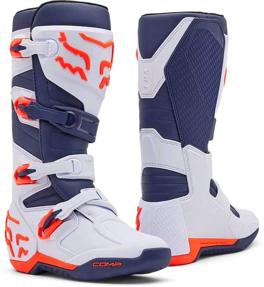 Botas Fox Racing Comp - Motocross MX Off-Road Dirt Bike ATV Enduro Dual Sport Foto 1 de 1
